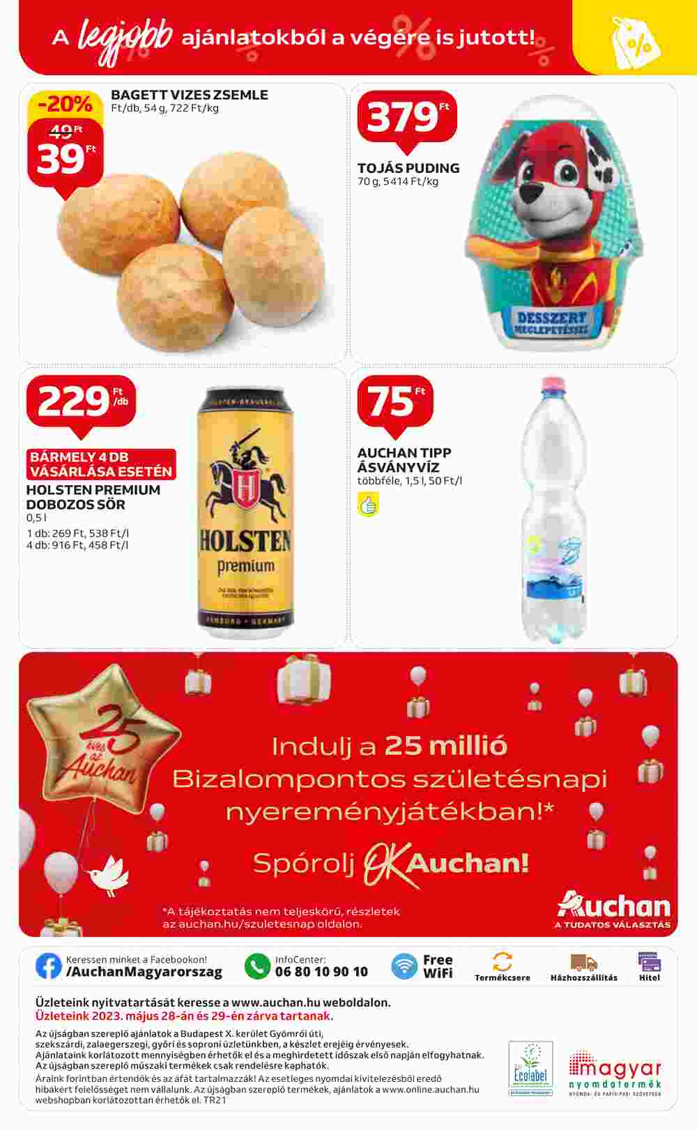 Auchan akciós újság 2023.05.25-től - 12. oldal.