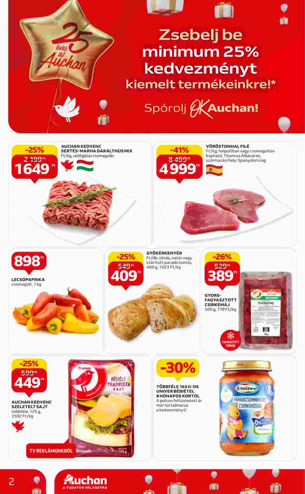 Auchan akciós újság 2023.05.25-től - 2. oldal.
