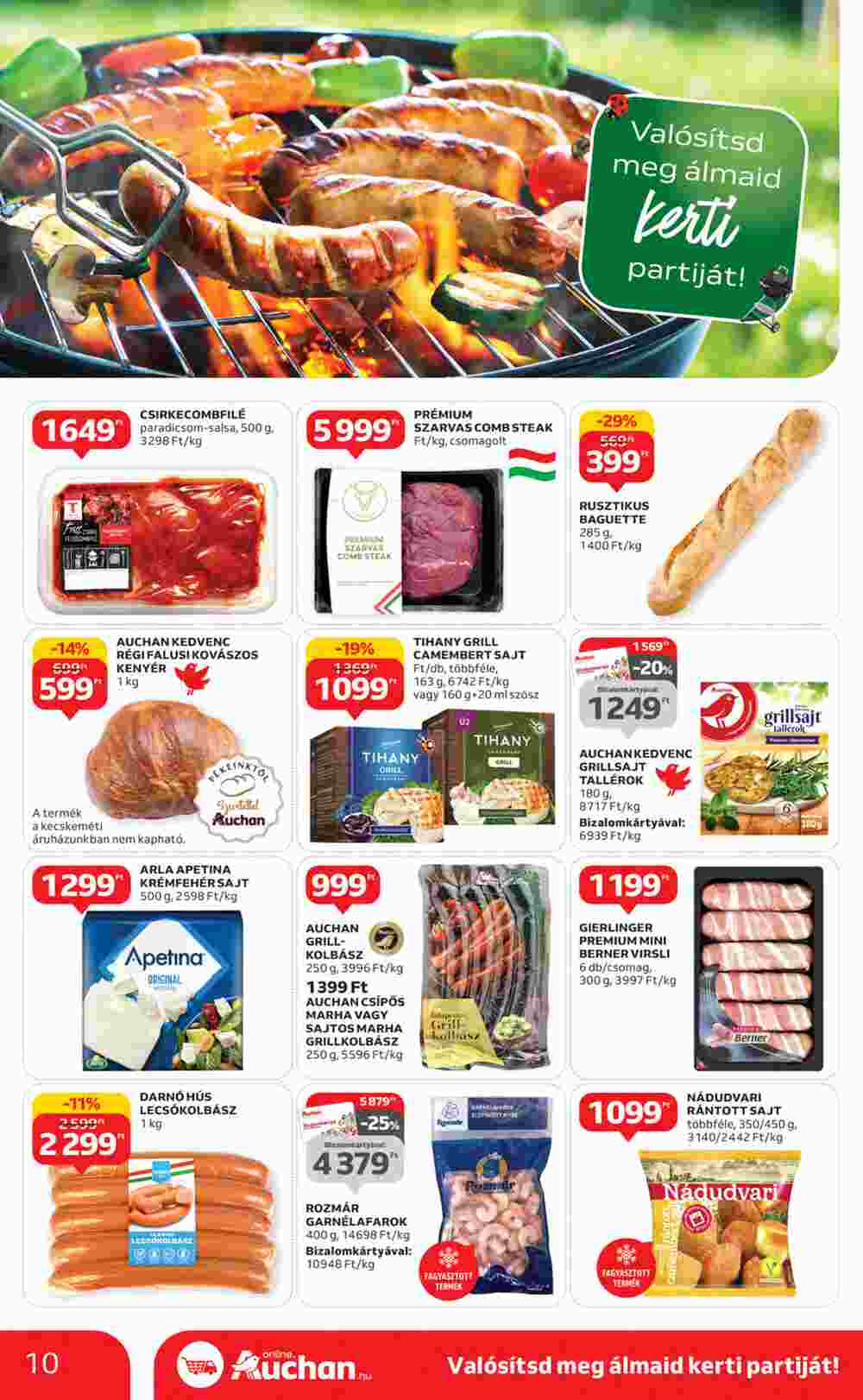 Auchan akciós újság 2023.05.25-től - 10. oldal.