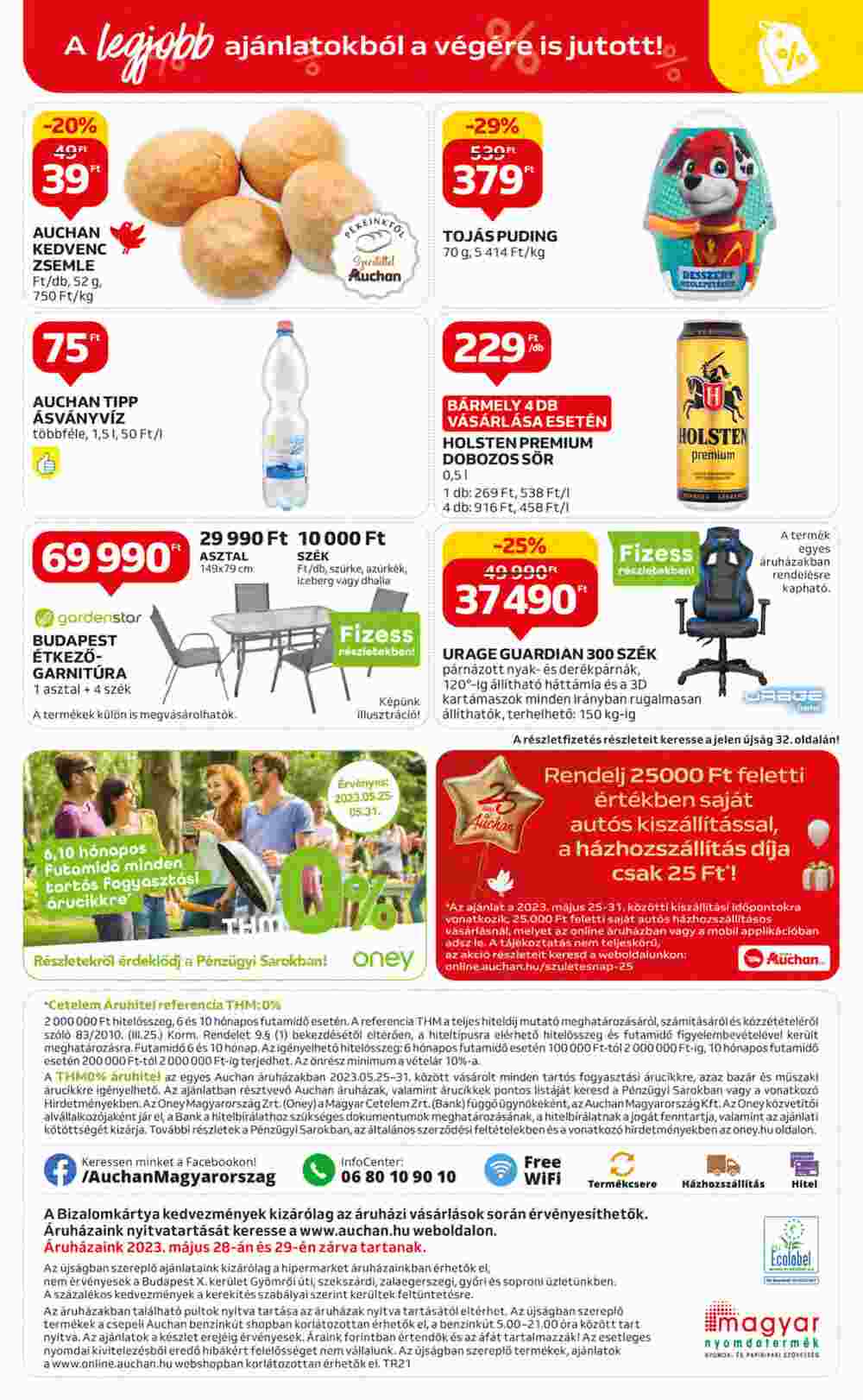 Auchan akciós újság 2023.05.25-től - 40. oldal.