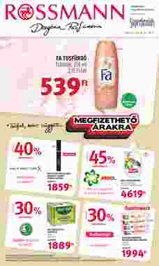 Rossmann akciós újság 2023.06.05-től