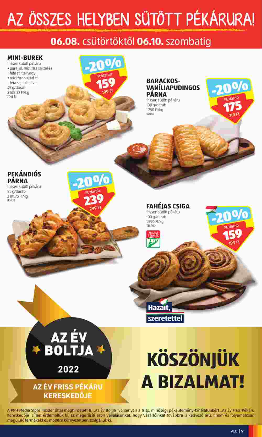 Aldi akciós újság 2023.06.08-tól - 9. oldal.