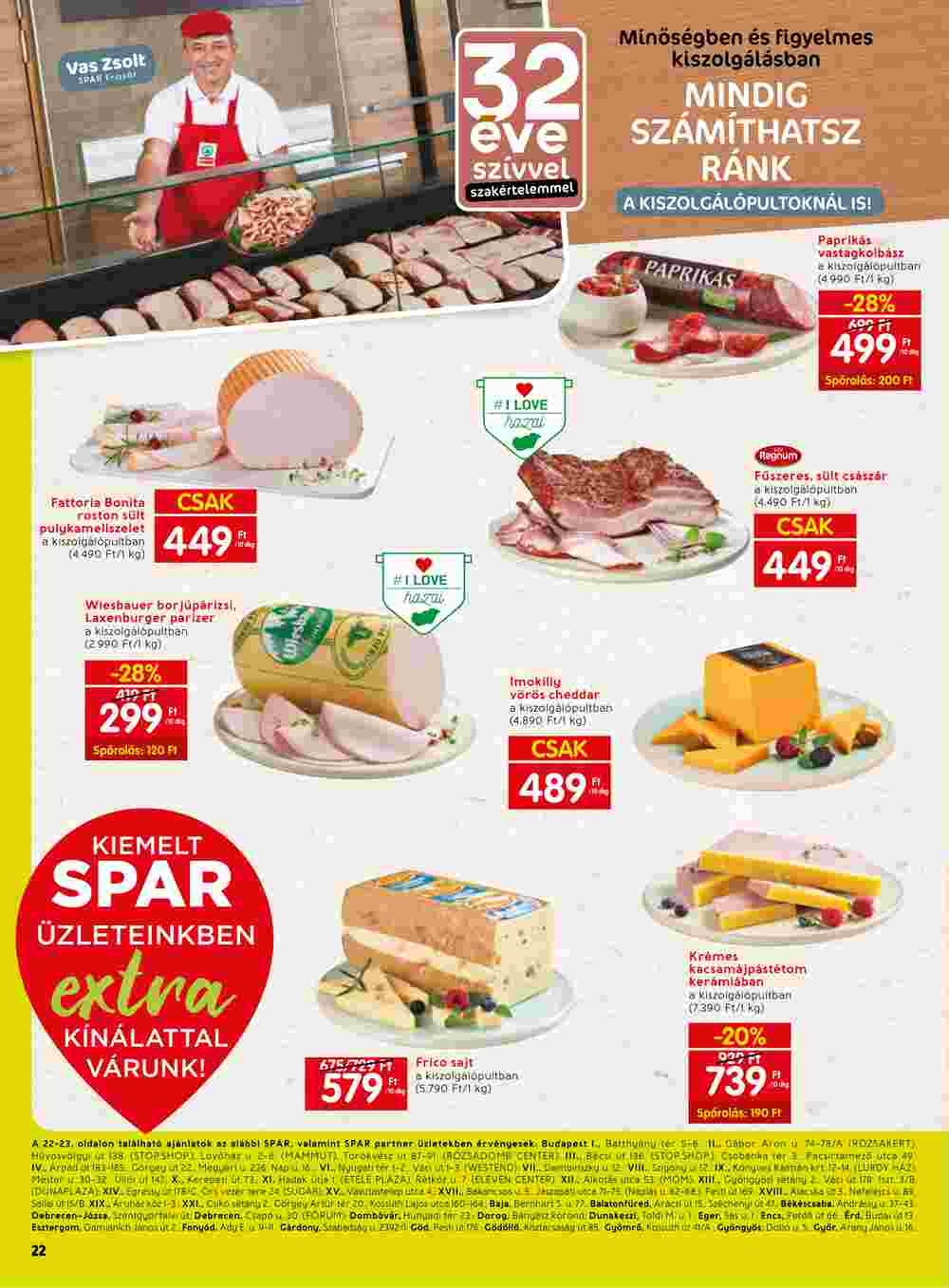 Spar Extra akciós újság 2023.06.08-tól - 3. oldal.