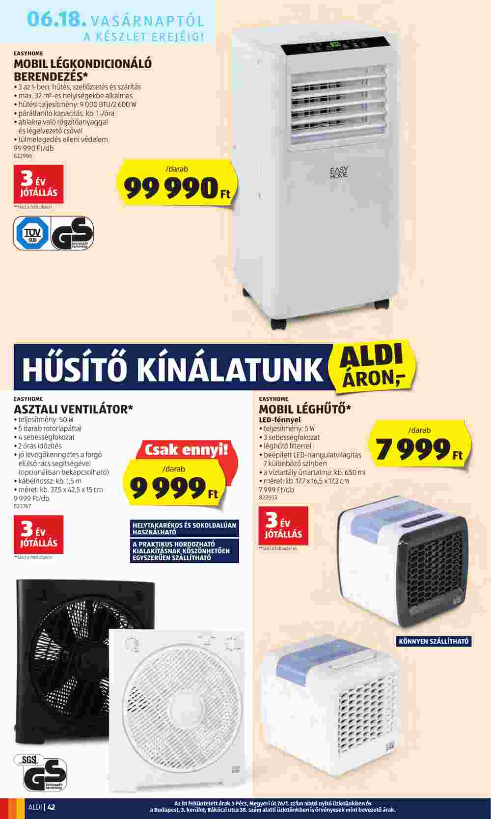 Aldi akciós újság 2023.06.15-től - 46. oldal.