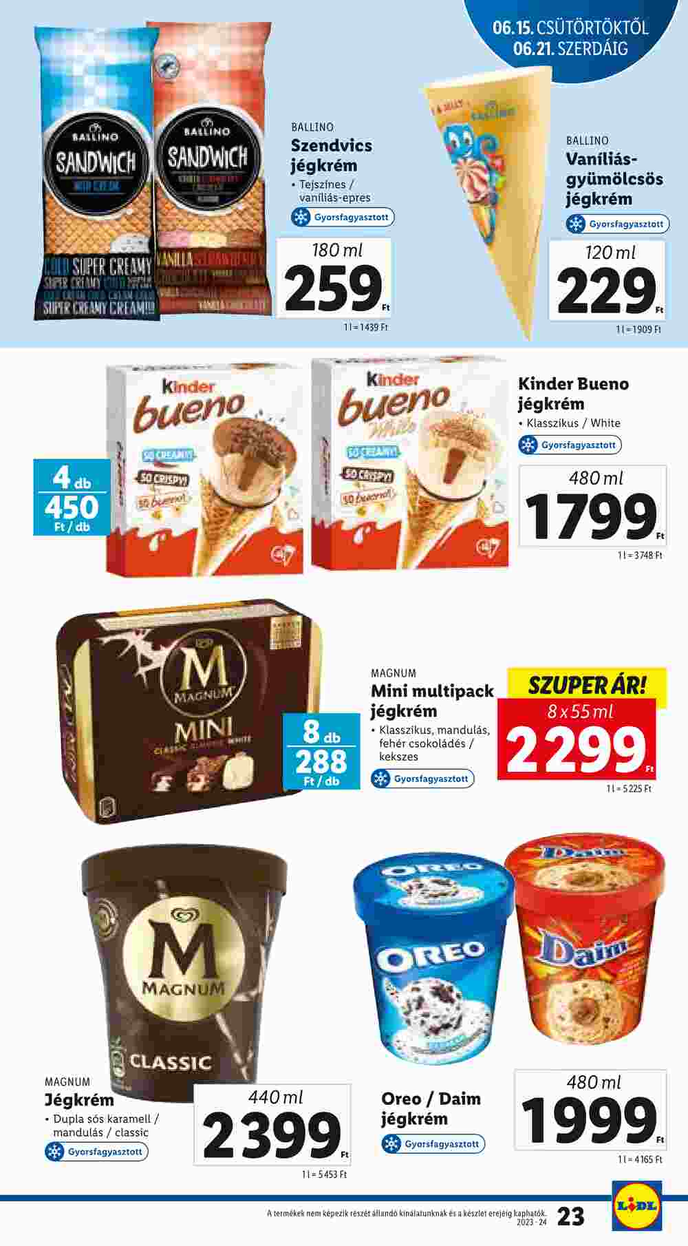 Lidl akciós újság 2023.06.15-től - 23. oldal.