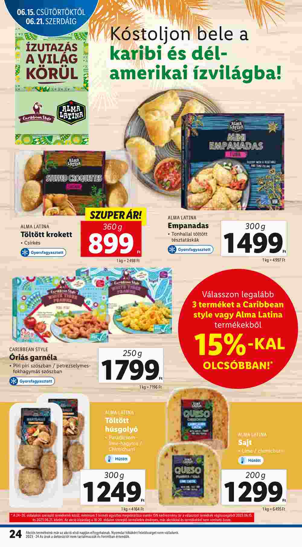 Lidl akciós újság 2023.06.15-től - 24. oldal.