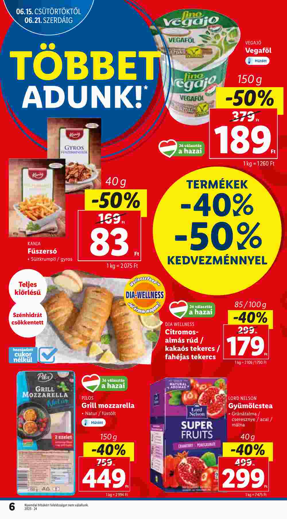 Lidl akciós újság 2023.06.15-től - 6. oldal.