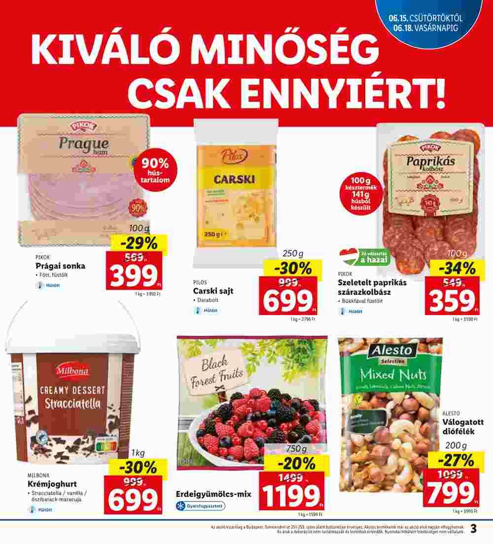 Lidl akciós újság 2023.06.15-től - 3. oldal.