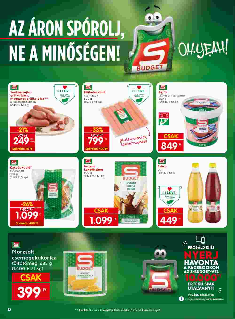 Spar akciós újság 2023.06.15-től - 16. oldal.