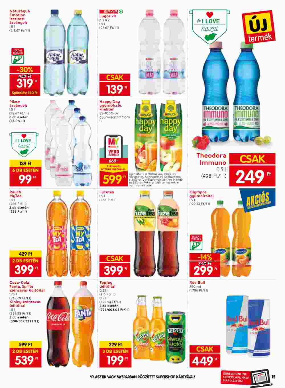 Spar akciós újság 2023.06.15-től - 19. oldal.