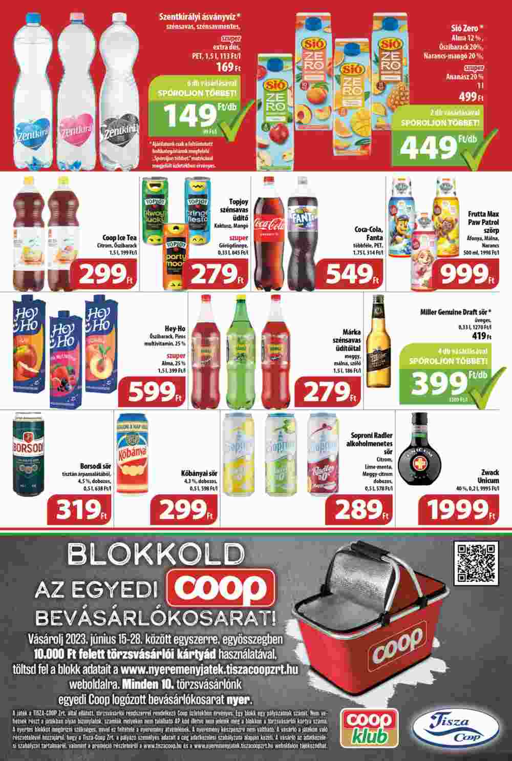 Coop akciós újság 2023.06.22-től - 6. oldal.