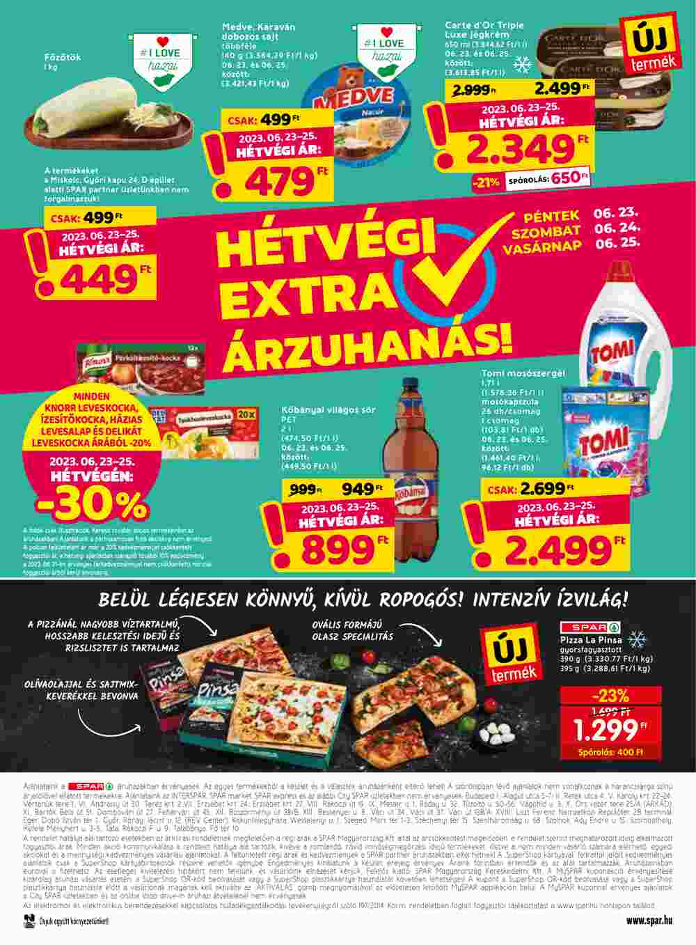 Spar akciós újság 2023.06.22-től - 26. oldal.