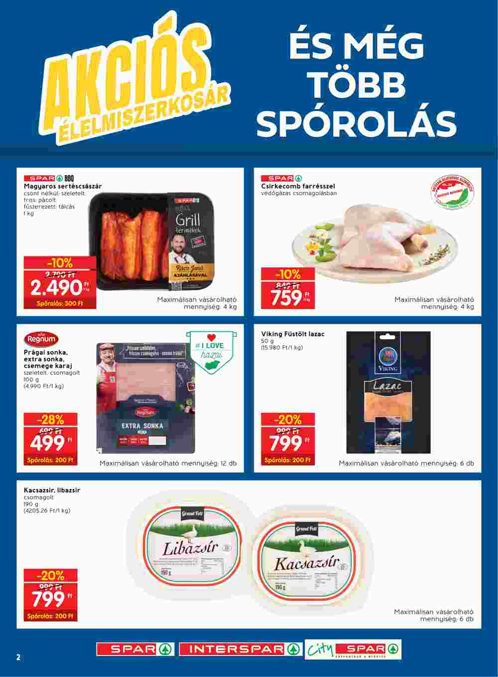 Spar akciós újság 2023.06.22-től - 2. oldal.