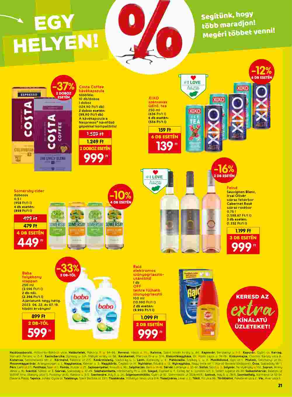 Spar Extra akciós újság 2023.06.22-től - 2. oldal.