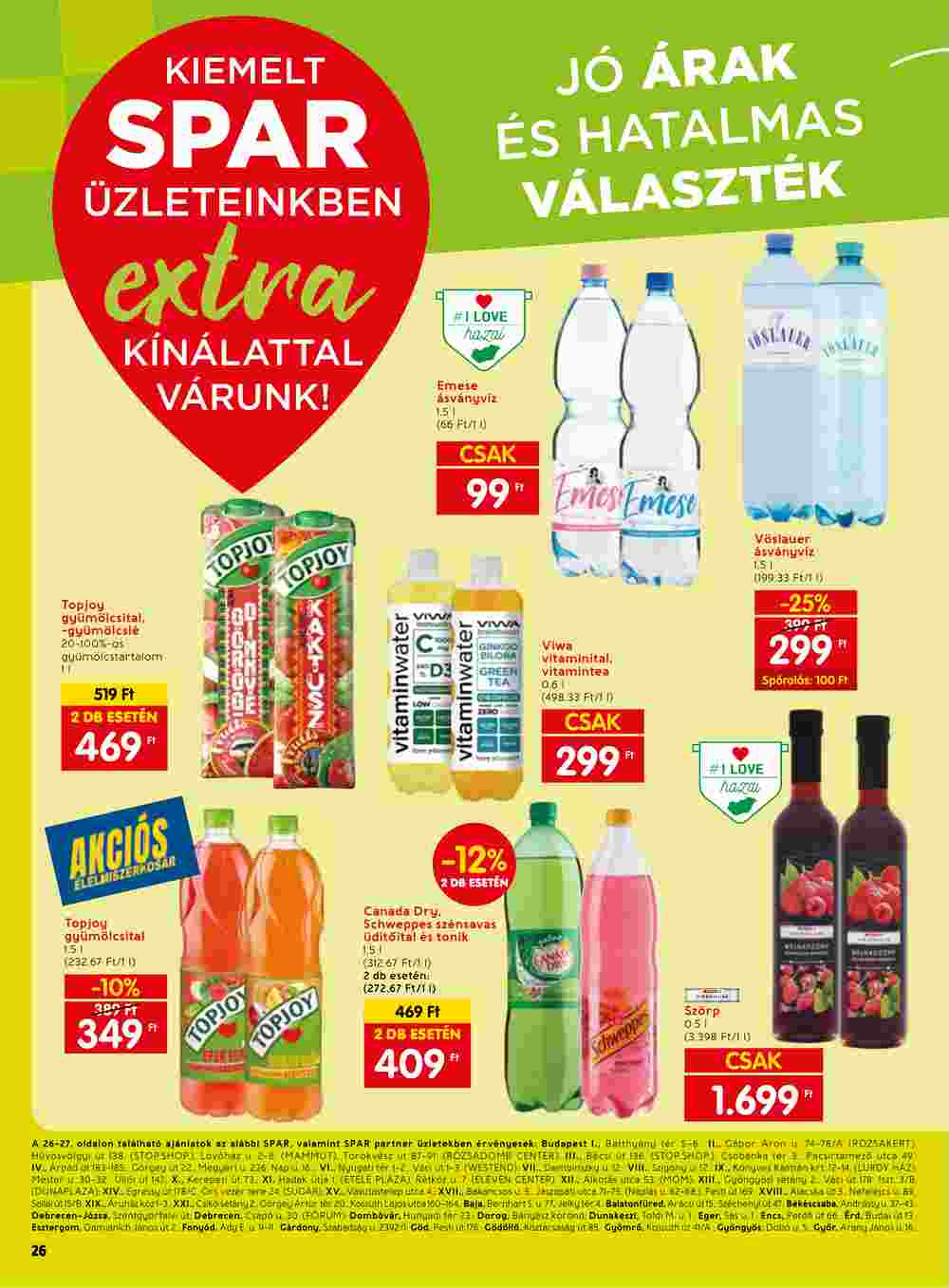 Spar Extra akciós újság 2023.06.22-től - 7. oldal.