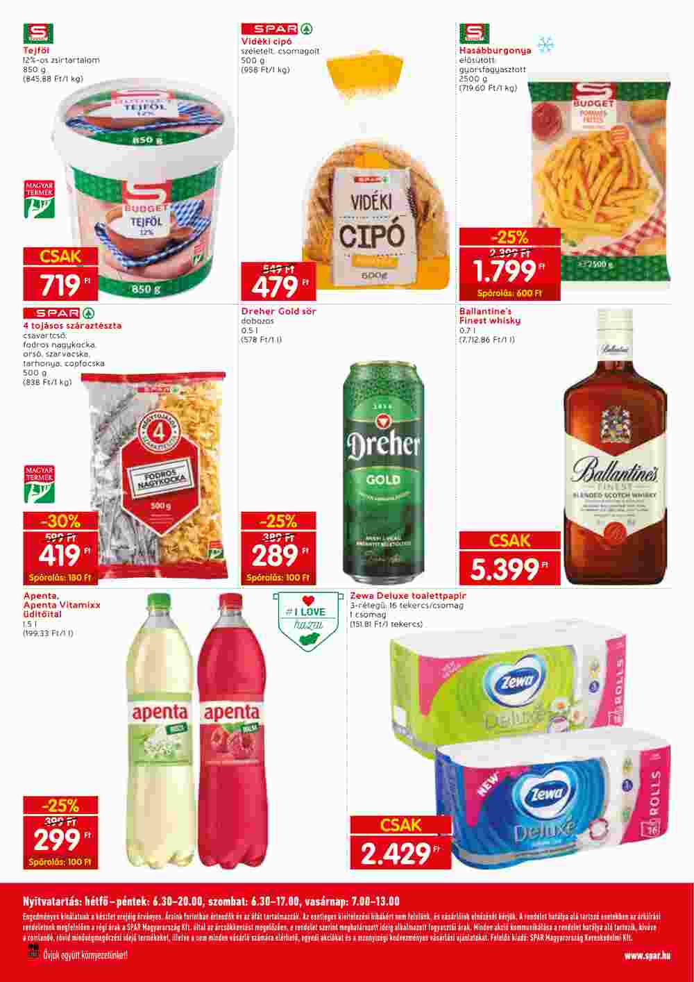 Spar Market akciós újság 2023.06.22-től - 2. oldal.