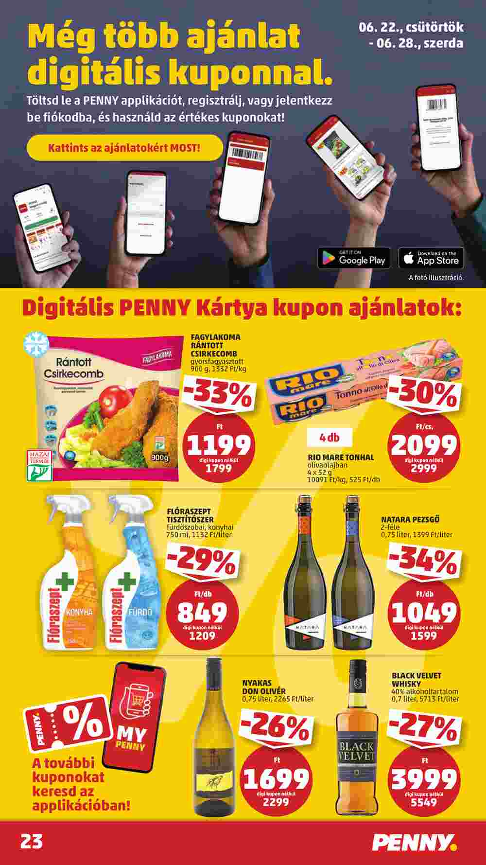 Penny Market akciós újság 2023.06.22-től - 27. oldal.