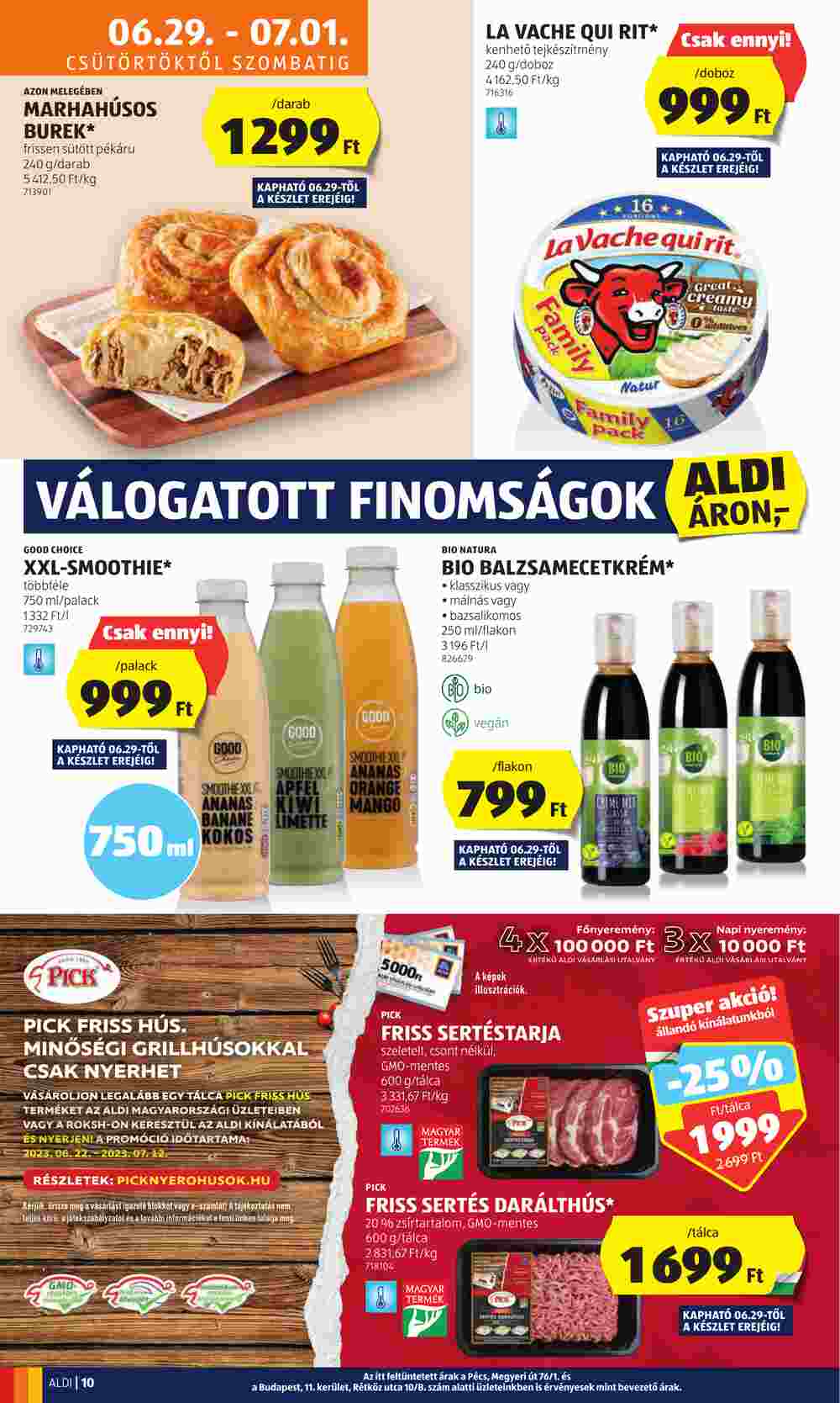 Aldi akciós újság 2023.06.29-től - 12. oldal.