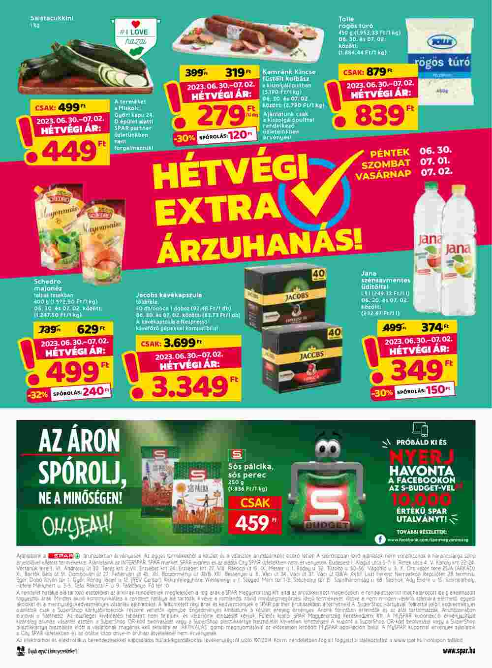 Spar akciós újság 2023.06.29-től - 26. oldal.