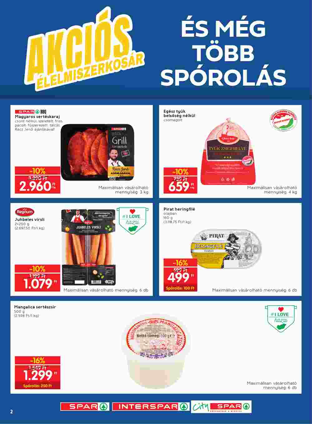 Spar akciós újság 2023.06.29-től - 2. oldal.