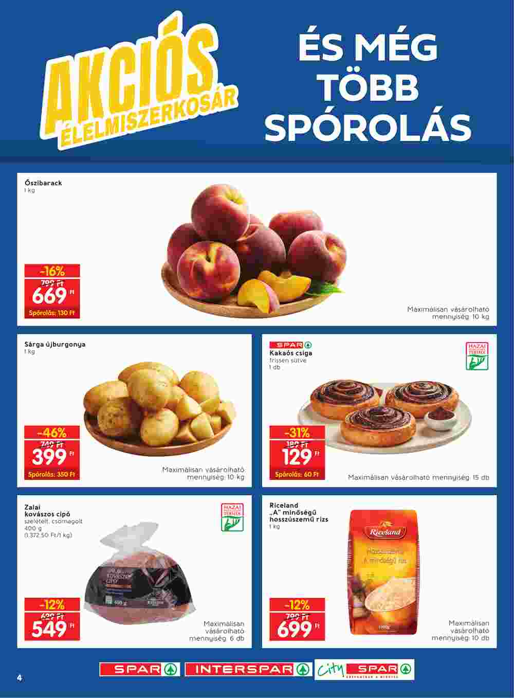 Spar akciós újság 2023.06.29-től - 4. oldal.