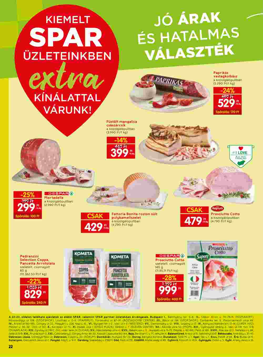 Spar Extra akciós újság 2023.06.29-től - 3. oldal.