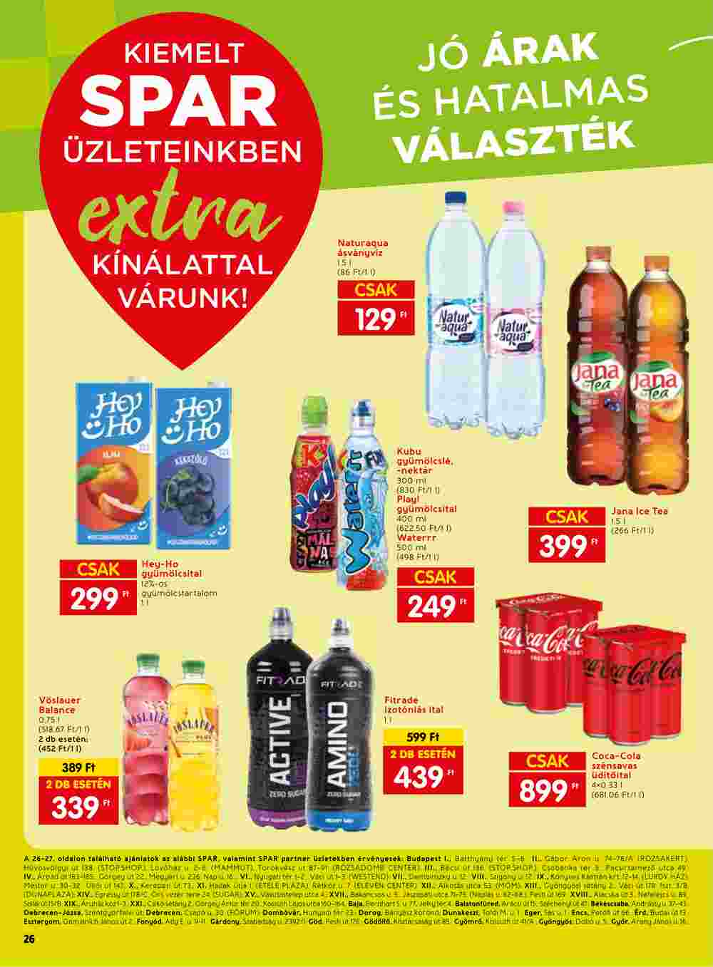 Spar Extra akciós újság 2023.06.29-től - 7. oldal.