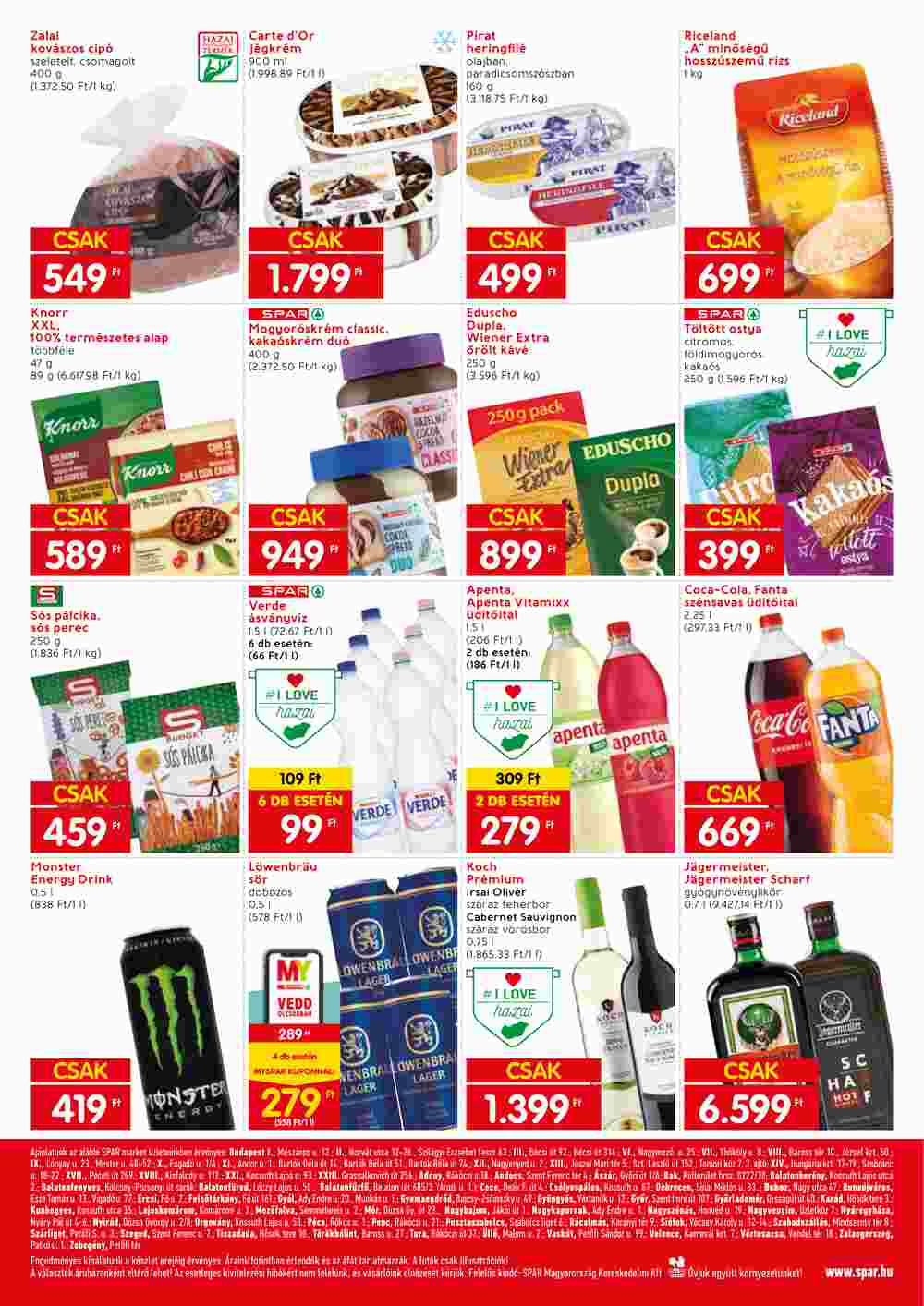 Spar Market akciós újság 2023.06.29-től - 2. oldal.