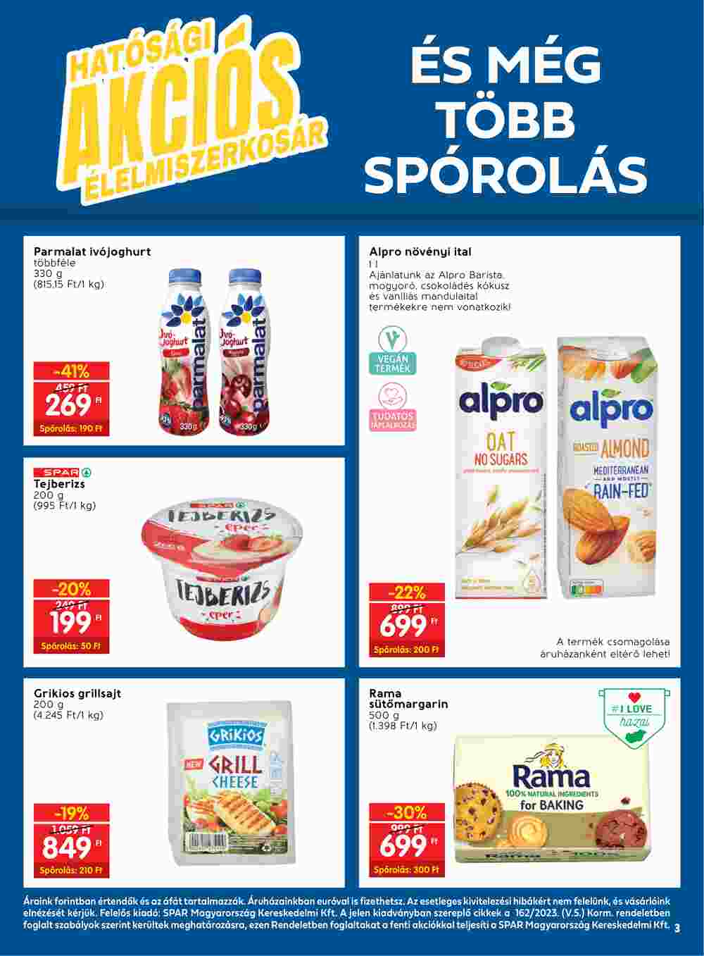 Spar akciós újság 2023.07.06-tól - 3. oldal.