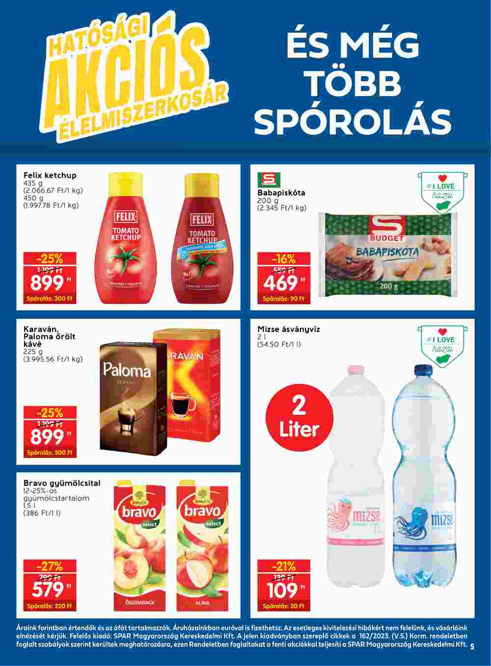 Spar akciós újság 2023.07.06-tól - 5. oldal.