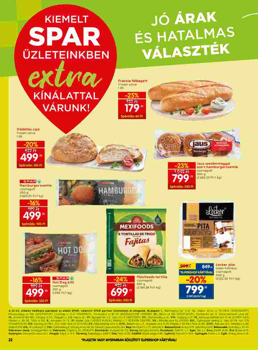 Spar Extra akciós újság 2023.07.06-tól - 3. oldal.