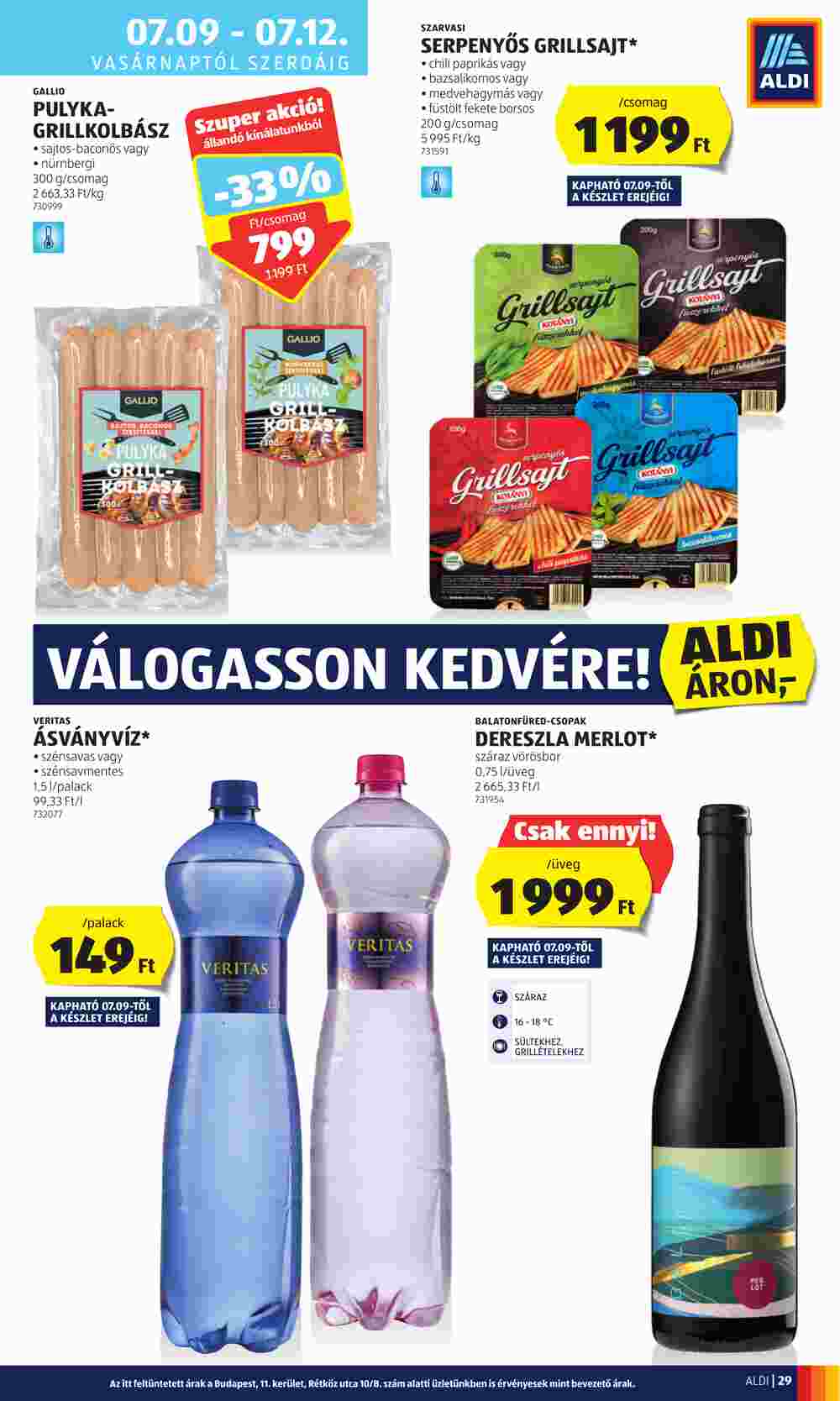 Aldi akciós újság 2023.07.06-tól - 35. oldal.