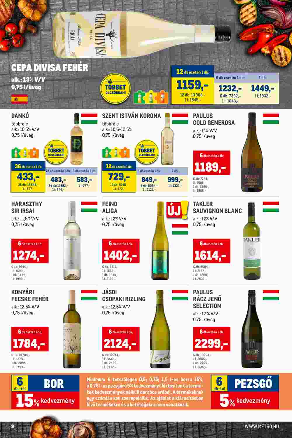 METRO akciós újság 2023.07.12-től - 8. oldal.