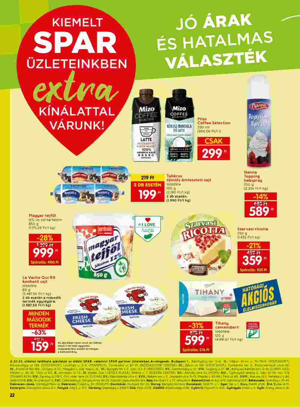 Spar Extra akciós újság 2023.07.13-tól - 3. oldal.