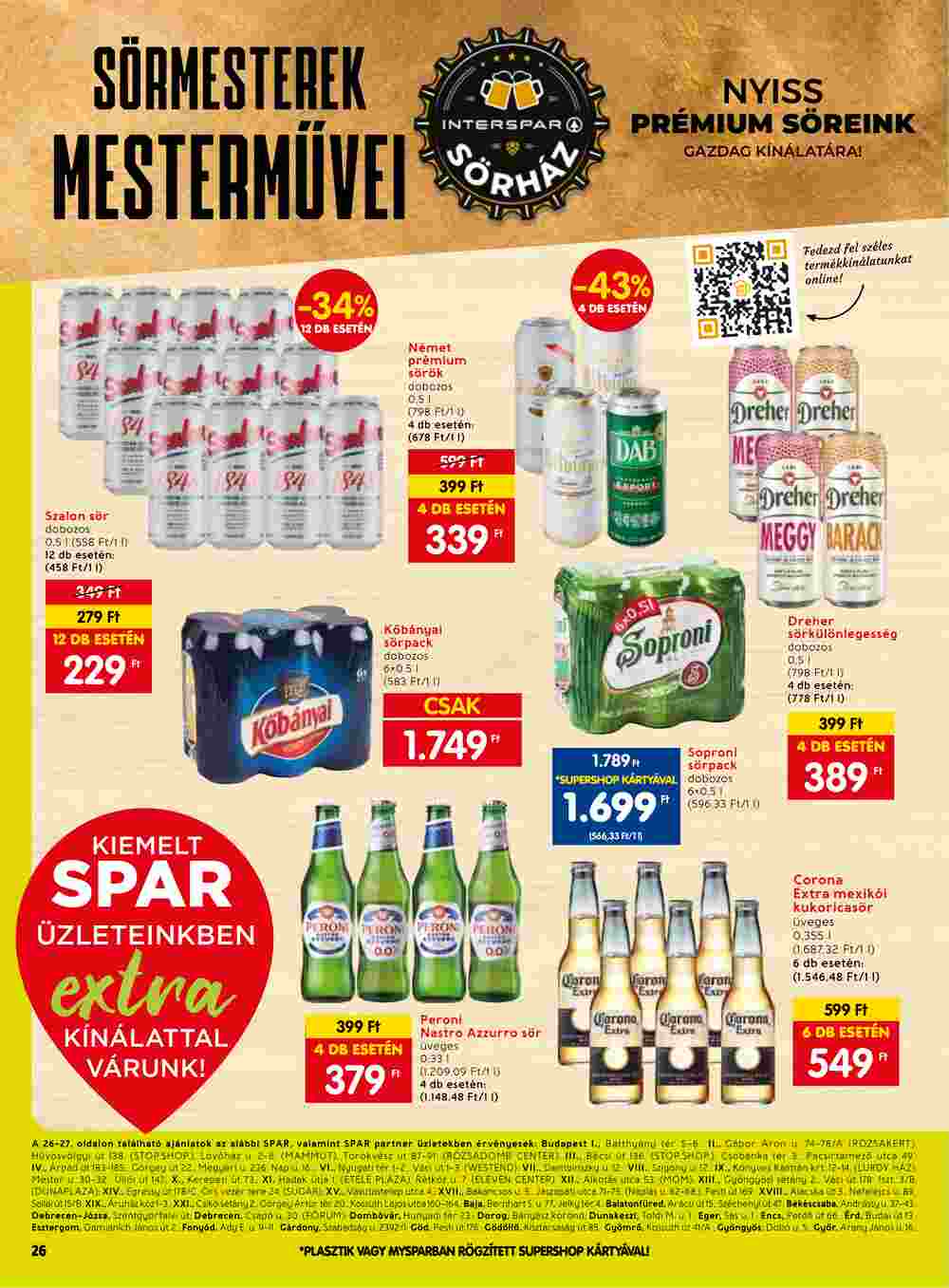 Spar Extra akciós újság 2023.07.13-tól - 7. oldal.