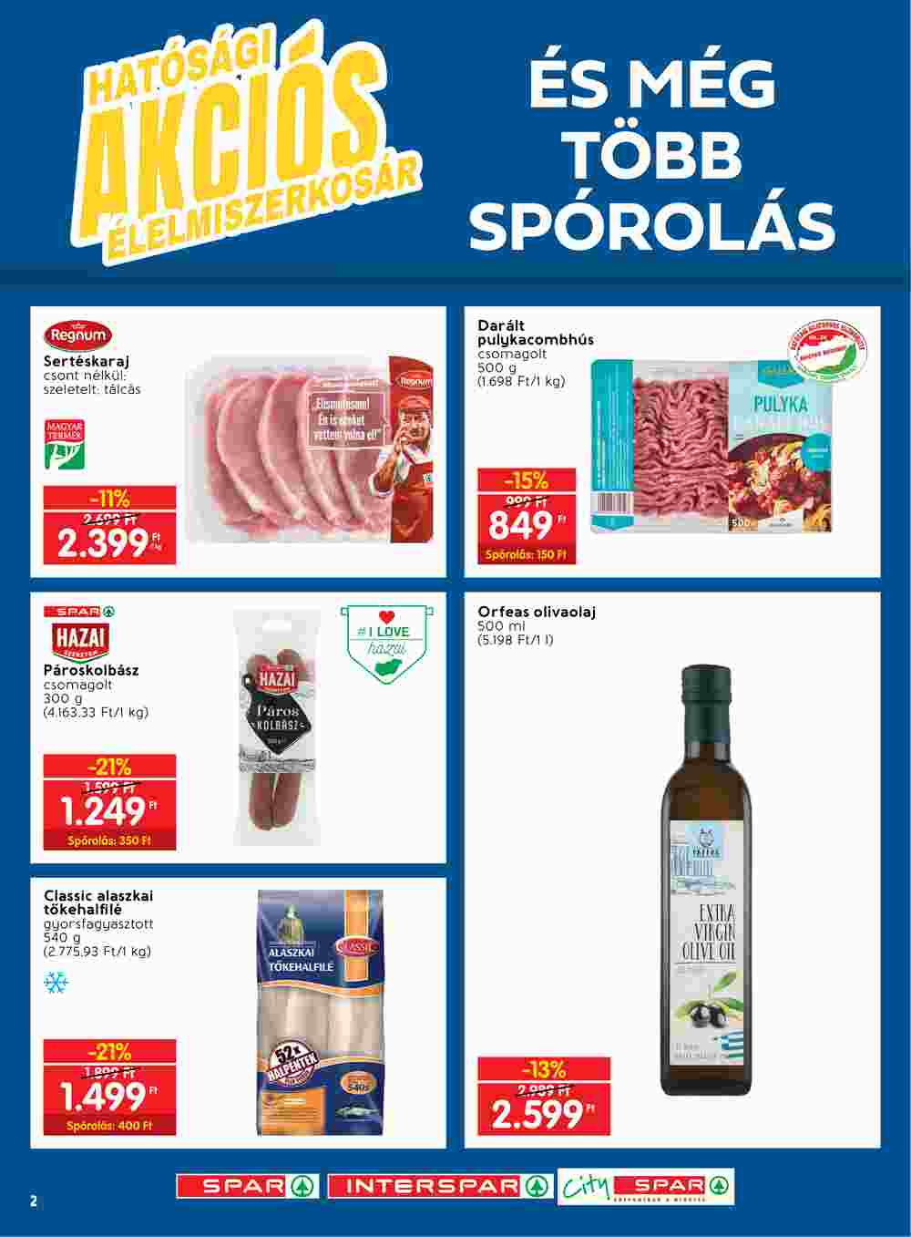 Spar akciós újság 2023.07.13-tól - 2. oldal.