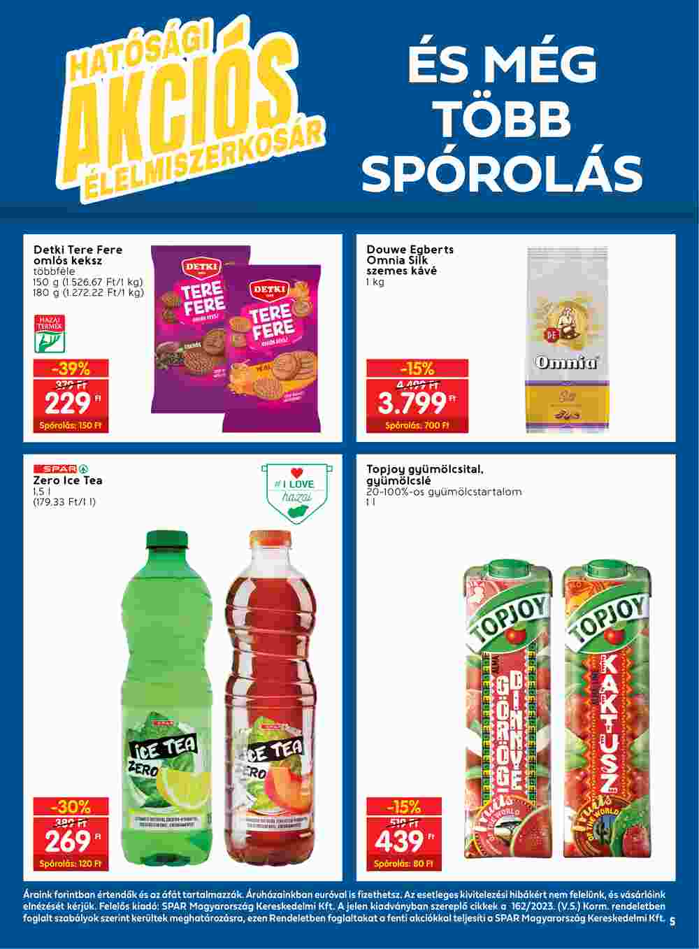 Spar akciós újság 2023.07.13-tól - 5. oldal.