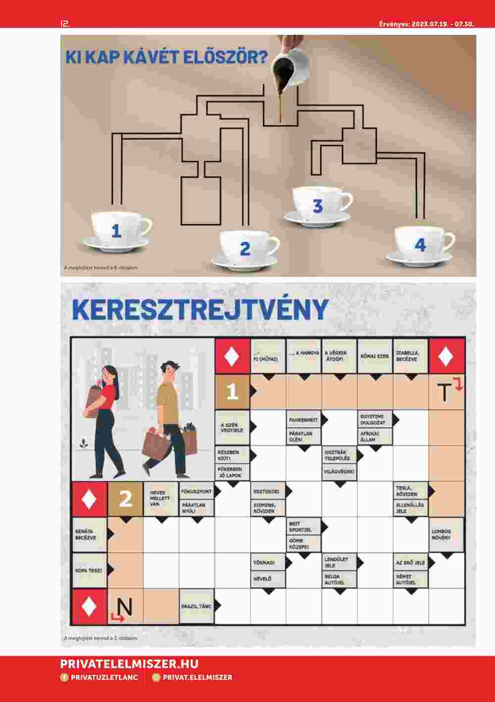 Privát akciós újság 2023.07.16-tól - 12. oldal.