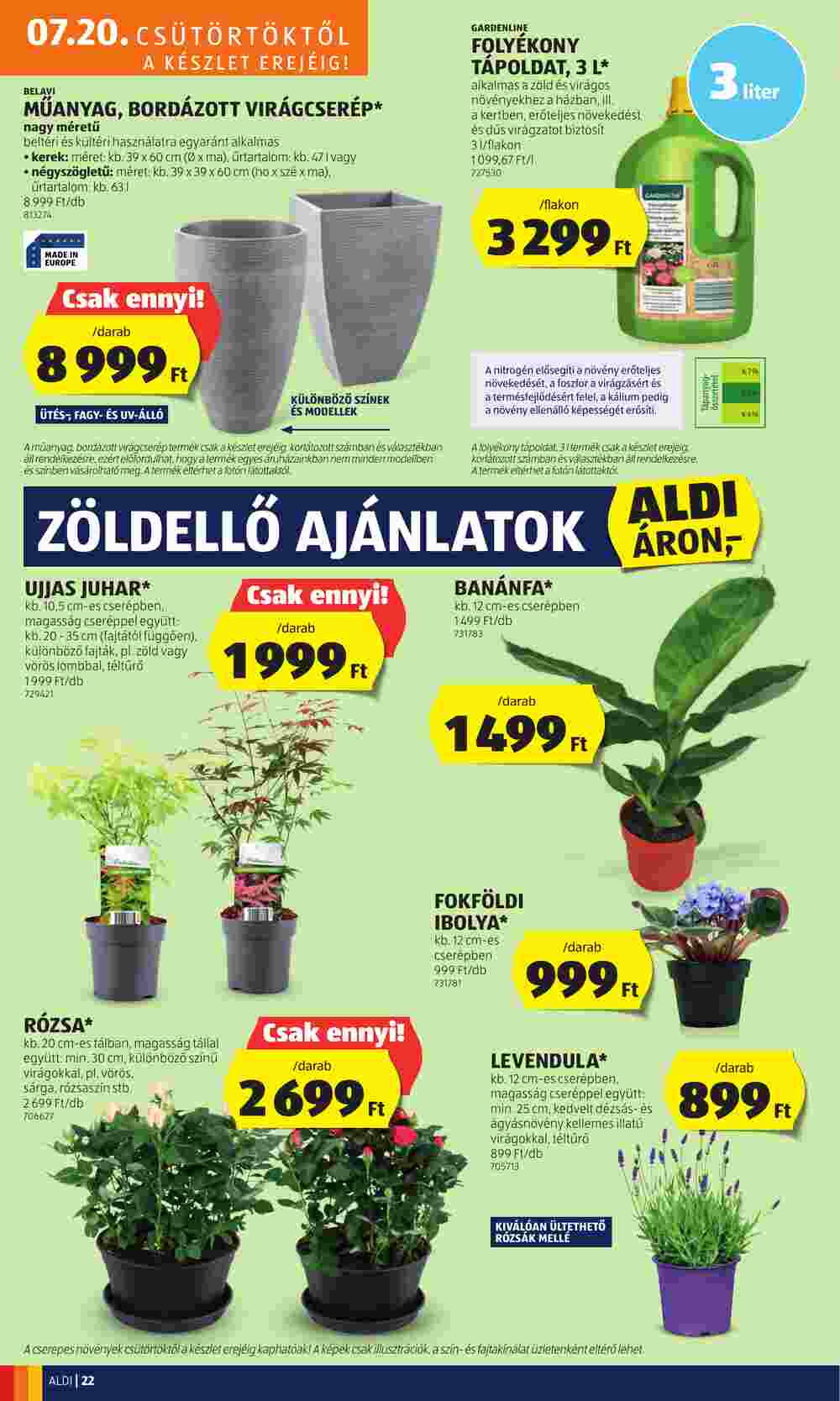 Aldi akciós újság 2023.07.20-tól - 26. oldal.