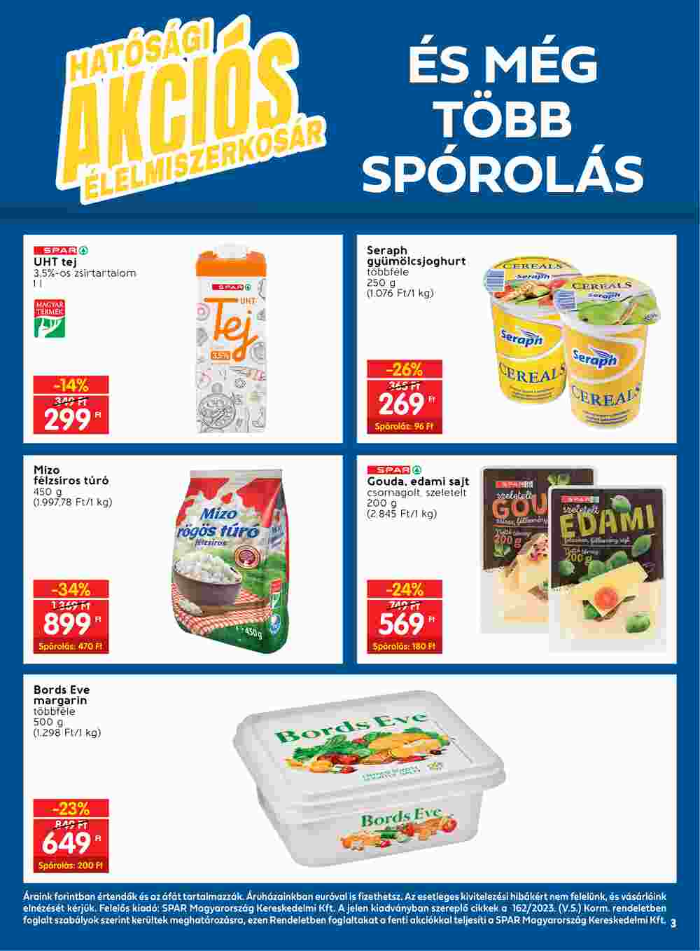 Spar akciós újság 2023.07.20-tól - 3. oldal.