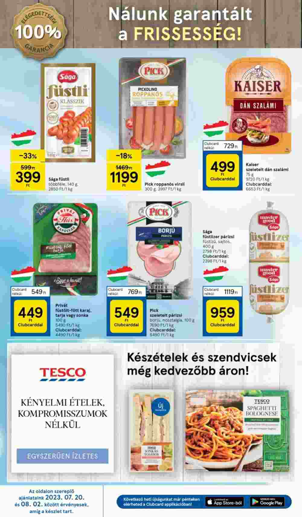 Tesco akciós újság 2023.07.20-tól - 12. oldal.