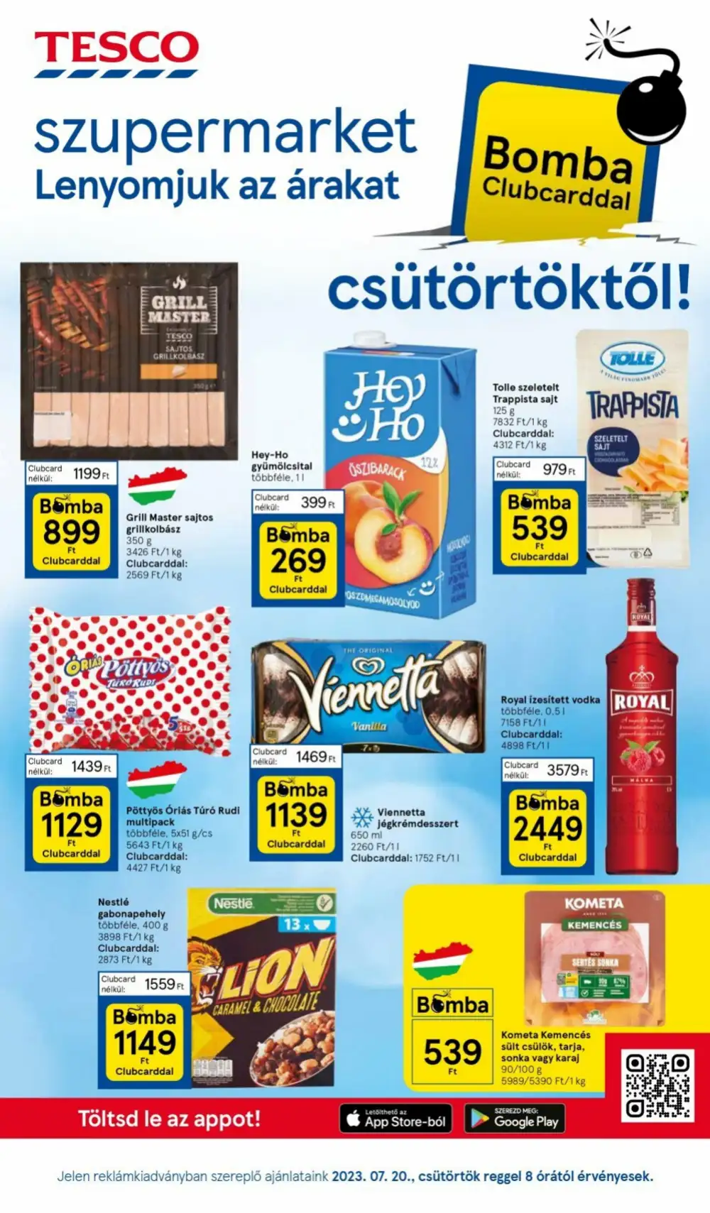 Tesco Szupermarket Akci S Js G T L Sokakci