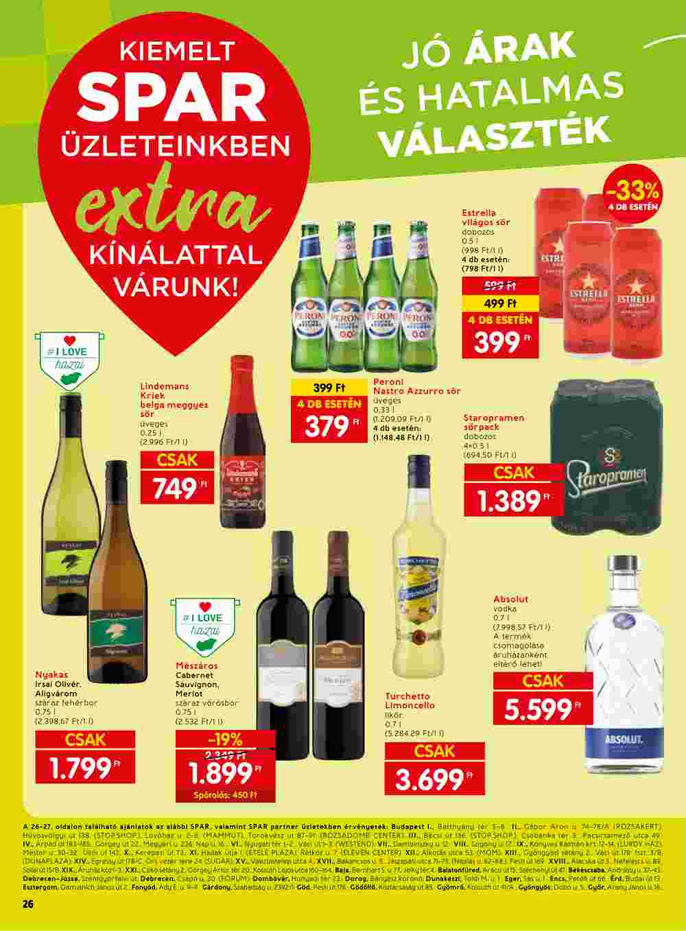 Spar Extra akciós újság 2023.07.27-től - 7. oldal.