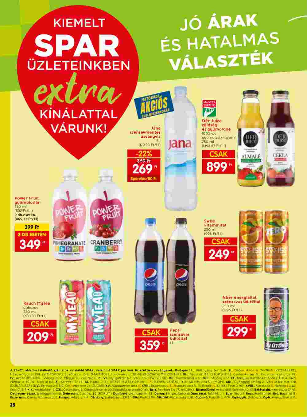 Spar Extra akciós újság 2023.08.03-tól - 7. oldal.