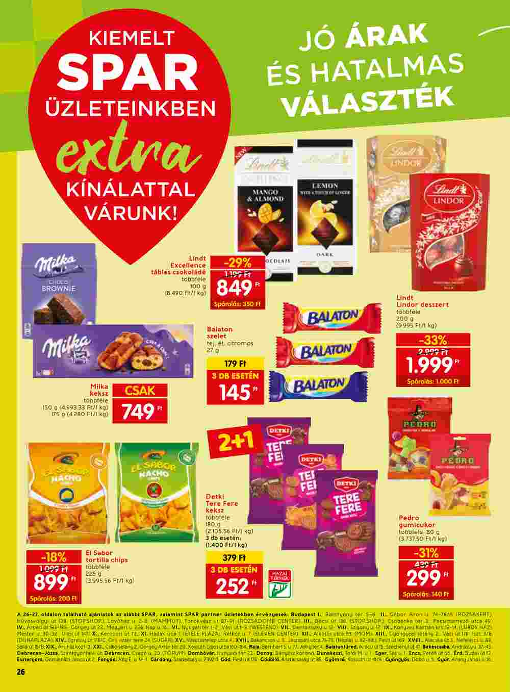 Spar Extra akciós újság 2023.08.10-től - 7. oldal.