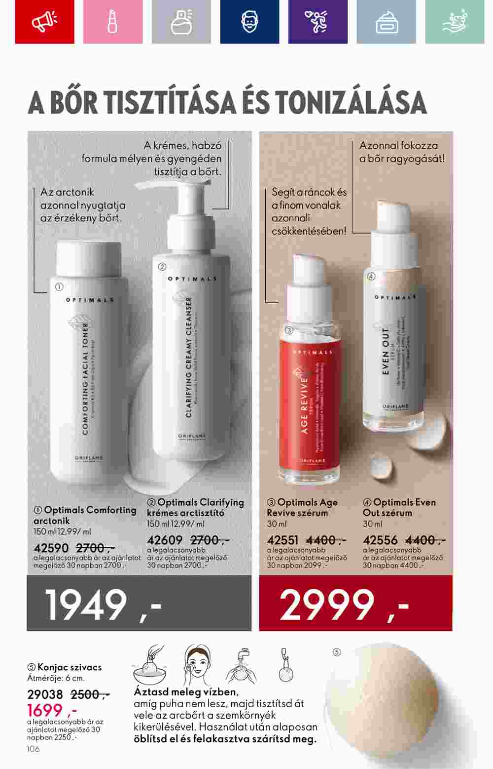 Oriflame akciós újság 2023.08.30-tól - 106. oldal.