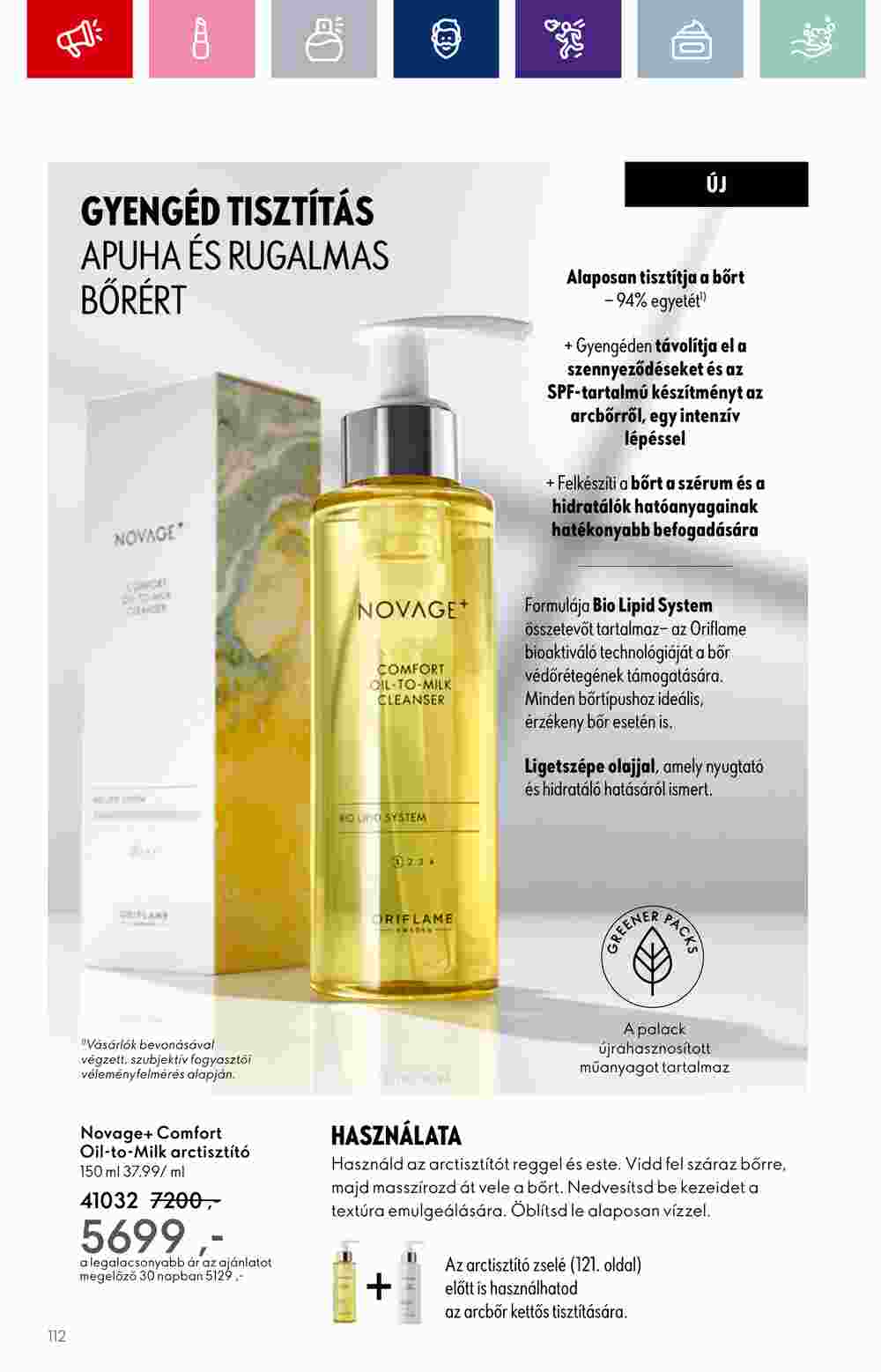 Oriflame akciós újság 2023.08.30-tól - 112. oldal.