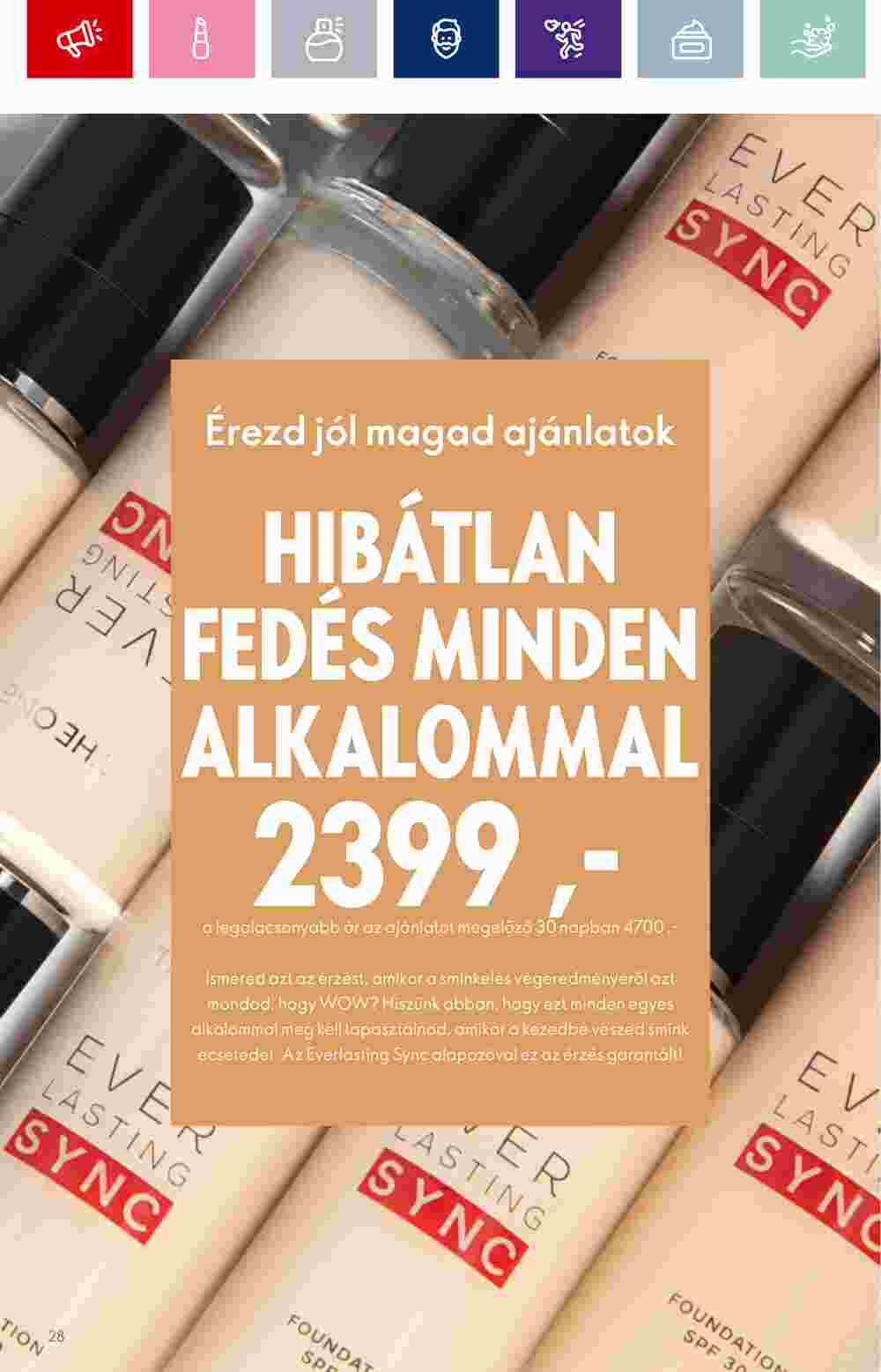 Oriflame akciós újság 2023.08.30-tól - 28. oldal.