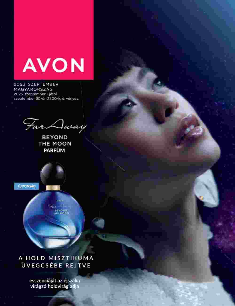 Avon akciós újság 2023.09.01-től - 1. oldal.