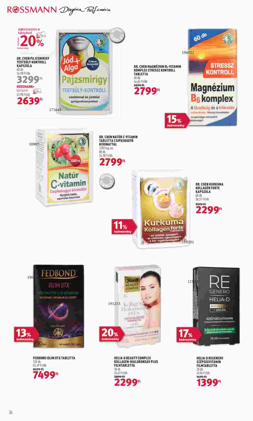 Rossmann akciós újság 2023.09.04-től - 36. oldal.